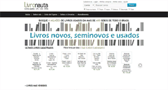 Desktop Screenshot of livronauta.com.br