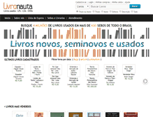 Tablet Screenshot of livronauta.com.br